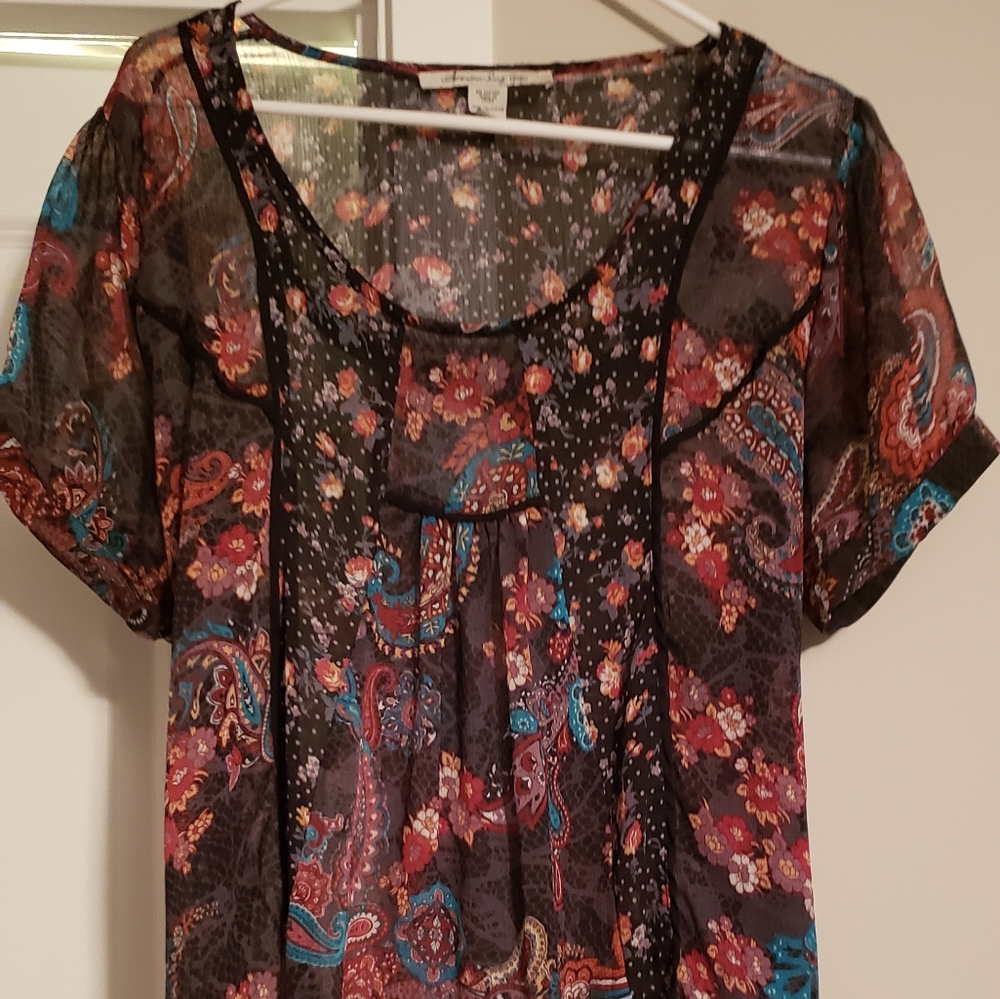Sheer blouse